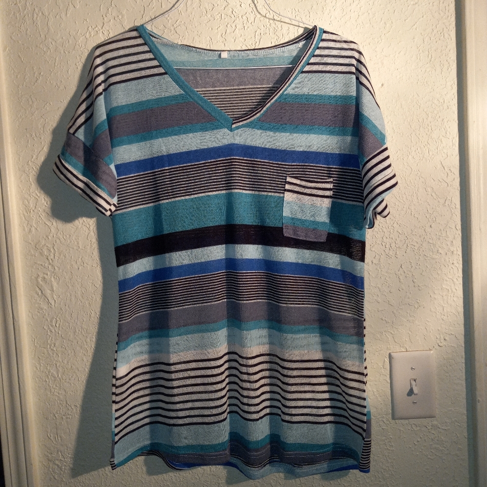 🐮 🐄 Color Block Plus Size T-Shirt - Picture 1 of 6